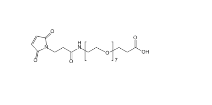 马来酰亚胺-七聚乙二醇-羧基,Mal-NH-PEG7-COOH