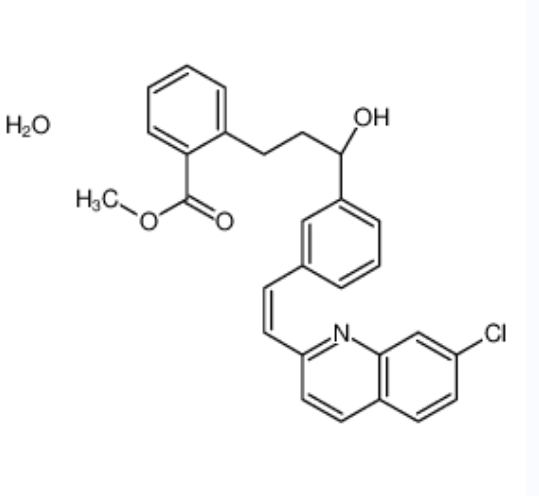 2-((3S)-3-{3-[(E)-2-(7-氯喹啉-2-基)乙烯基]苯基}-3-羟基丙基)苯甲酸甲酯水合物,METHYL 2-((3S)-3-{3-[(E)-2-(7-CHLOROQUINOLIN-2-YL)VINYL]PHENYL}-3-HYDROXYPROPYL)BENZOATE HYDRATE