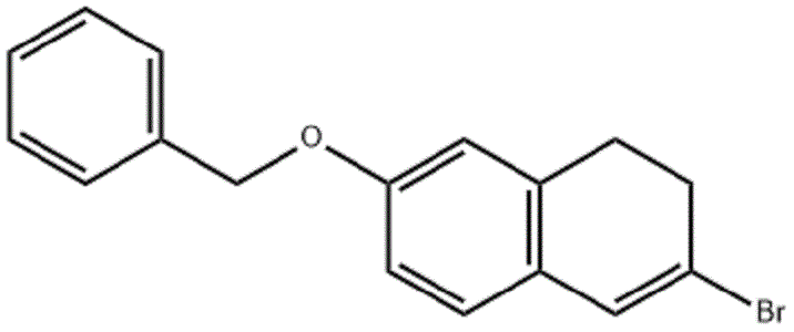 7-芐氧基-3-溴-1,2-二氫萘,7-(benzyloxy)-3-broMo-1,2-dihydronaphthalene