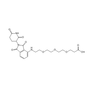 泊马度胺-三聚乙二醇-酸 2138440-82-9 Pomalidomide-PEG3-COOH