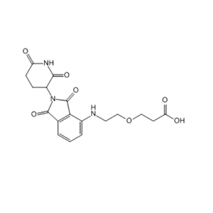 泊马度胺-一聚乙二醇-丙酸,Pomalidomide-PEG1-COOH