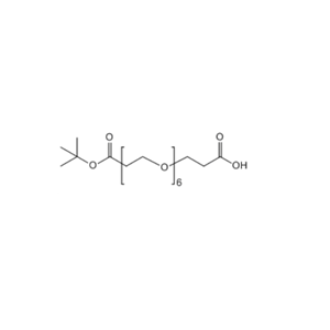 丙酸-六聚乙二醇-丙酸叔丁酯 2093153-84-3 COOH-PEG6-OtBu