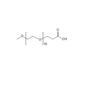 十六聚乙二醇丙酸单甲醚 mPEG-CH2CH2COOH