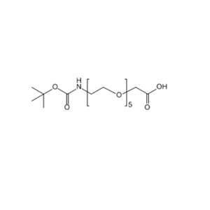 叔丁氧羰基氨基-五聚乙二醇-乙酸 890152-41-7 Boc-NH-PEG5-CH2COOH