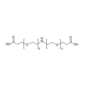 NH-双(三聚乙二醇-羧酸) 1814901-04-6 NH-(PEG3-Acid)2
