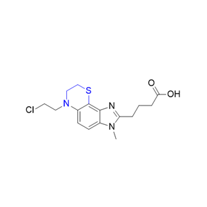 苯达莫司汀杂质05,4-[6-(2-Chloroethyl)-3,6,7,8-tetrahydro-3-methylimidazo[4,5-h][1,4]benzothiazin-2-yl]butanoic acid