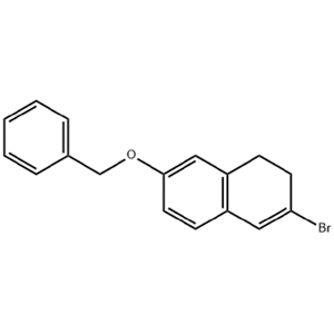 7-苄氧基-3-溴-1,2-二氢萘,7-(benzyloxy)-3-broMo-1,2-dihydronaphthalene