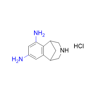 伐尼克兰杂质01,2,3,4,5-tetrahydro-1H-1,5-methanobenzo[d]azepine-6,8-diamine hydrochloride