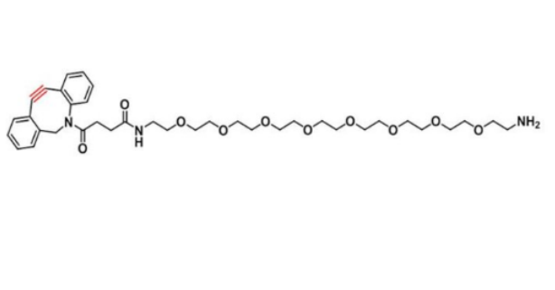 二苯并环辛炔-八聚乙二醇-氨基?,DBCO-PEG8-NH2