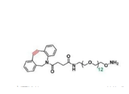 二苯并环辛炔-十二聚乙二醇-O-氨基,DBCO-PEG12-O-NH2