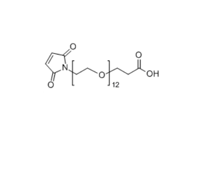 马来酰亚胺-十二聚乙二醇-羧基,Mal-PEG12-COOH