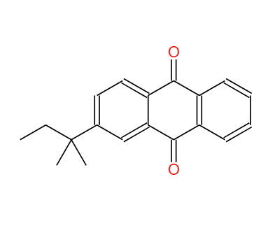 2-叔戊基蒽醌,2-(1,1-dimethylpropyl)anthraquinone
