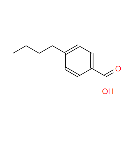 4-丁基苯甲酸,4-butylbenzoic acid