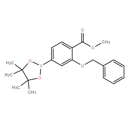 Methyl 2-(benzyloxy)-4-(4,4,5,5-tetramethyl-1,3,2-dioxaborolan-2-yl)benzoate