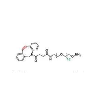 二苯并环辛炔-十二聚乙二醇-O-氨基  DBCO-PEG12-O-NH2/amine