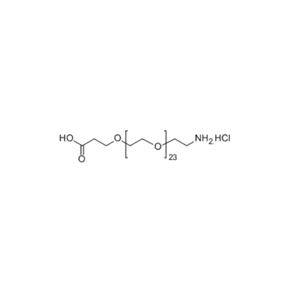 COOH-PEG24-NH2.HCl 丙酸二十四聚乙二醇氨基盐酸盐