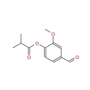 异丁酸香兰素酯,4-formyl-2-methoxyphenyl isobutyrate