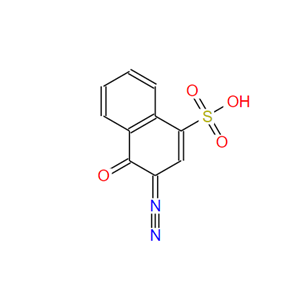 1,2,4-酸氧体,3-diazo-3,4-dihydro-4-oxonaphthalene-1-sulphonic acid