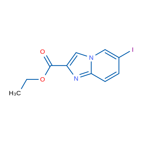 6-碘H-咪唑并[1,2-a]吡啶-2-甲酸乙酯,Ethyl 6-iodoimidazo[1,2-a]pyridine-2-carboxylate