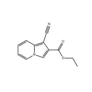 2-Indolizinecarboxylic acid, 1-cyano-, ethyl ester,2-Indolizinecarboxylic acid, 1-cyano-, ethyl ester