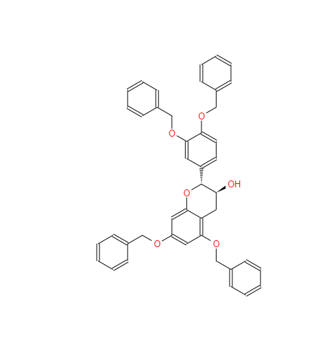 5,7,3',4'-Tetra-O-benzylcatechin