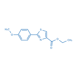 2-(4-甲氧基苯基)-噻唑-4-羧酸乙酯（CAS：57677-79-9）