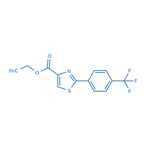2-(4-(三氟甲基)苯基)噻唑-4-羧酸乙酯,Ethyl 2-(4-(trifluoromethyl)phenyl)thiazole-4-carboxylate
