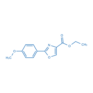 Ethyl 2-(4-methoxyphenyl)oxazole-4-carboxylate,Ethyl 2-(4-methoxyphenyl)oxazole-4-carboxylate