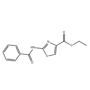 4-Thiazolecarboxylic acid, 2-(benzoylamino)-, ethyl ester,4-Thiazolecarboxylic acid, 2-(benzoylamino)-, ethyl ester