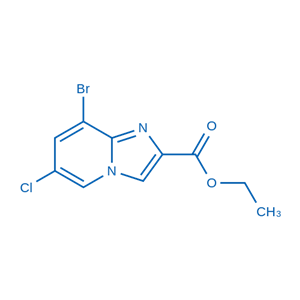 8-溴-6-氯咪唑并[1,2-a]吡啶-2-羧酸乙酯（CAS：951884-22-3）