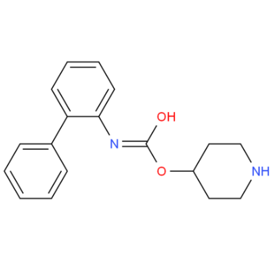 哌啶-4-基 [1,1-联苯]-2-氨基甲酸酯,piperidin-4-yl [1,1'-biphenyl]-2-ylcarbamate