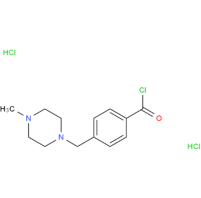 4-(4-甲基哌嗪甲基)苯甲酰氯二盐酸盐,4-(4-Methylpiperazinylmethyl)benzoyl chloride dihydrochloride