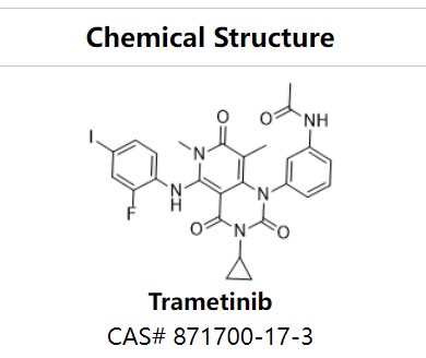 曲美替尼,trametinib