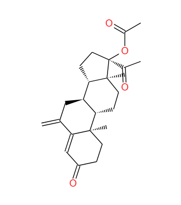 6-亚甲基孕甾-4-烯-17Α-醇-3,20-二酮-17-醋酸酯,17-hydroxy-6-methylenepregn-4-ene-3,20-dione 17-acetate