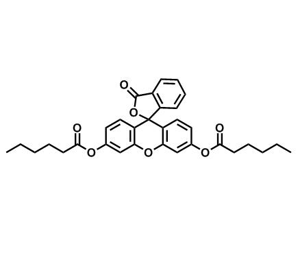 3-Oxo-3H-spiro[isobenzofuran-1,9'-xanthene]-3',6'-diyl dihexanoate