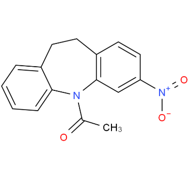 1-(3-硝基-10,11-二氢-5H-二苯并[b,f]氮杂卓-5-基)乙酮,1-(3-Nitro-10,11-dihydro-5H-dibenzo[b,f]azepin-5-yl)ethanone