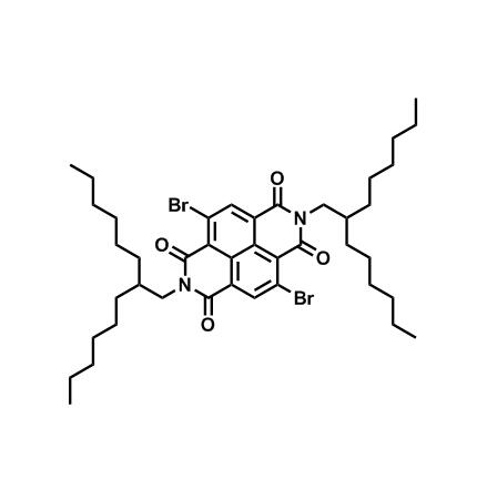 4,9-二溴-2,7-双(2-己基辛基)苯并[lmn][3,8]菲咯啉-1,3,6,8(2H,7H)-四酮,4,9-Dibromo-2,7-bis(2-hexyloctyl)benzo[lmn][3,8]phenanthroline-1,3,6,8(2H,7H)-tetraone