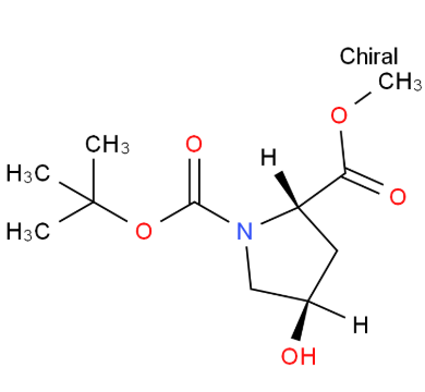 N-BOC-反式-4-羟基-L-脯氨酸甲酯,N-Boc-trans-4-Hydroxy-L-proline methyl ester