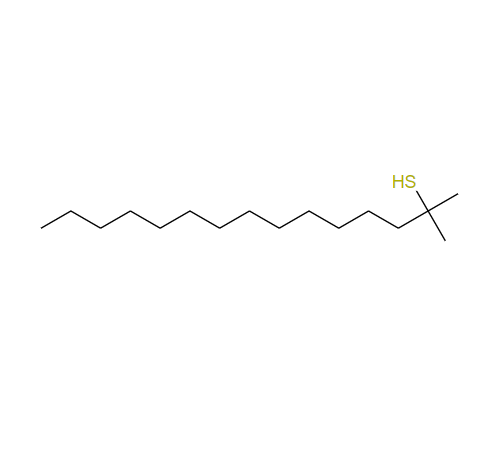 叔十六硫醇,tert-Hexadecyl Mercaptan