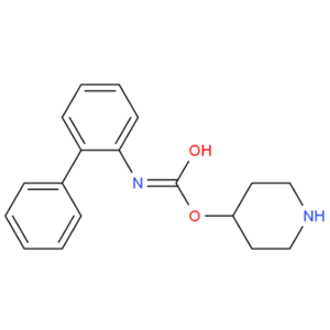 哌啶-4-基 [1,1-联苯]-2-氨基甲酸酯