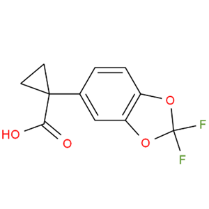  1-(2，2-二氟苯并[D][1，3]二氧杂环戊烯-5-基)环丙烷甲酸