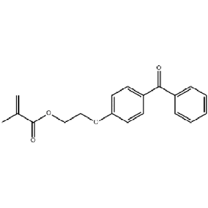 4-羟乙烯基氧基二苯甲酮甲基丙烯酸酯,2-(4-benzoylphenoxy)ethyl methacrylate
