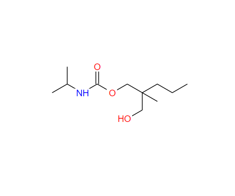 2-甲基-2-丙基-1,3-丙二醇异丙基氨基甲酸单酯,2-(hydroxymethyl)-2-methylpentylisopropyl-carbamate