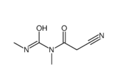 1,3-二甲基氰乙酰脲,Acetamide,2-cyano-N-methyl-N-[(methylamino)carbonyl]-