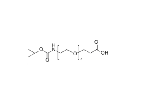 N-叔丁氧羰基-四聚乙二醇-羧酸,t-Boc-NH-amido-PEG4-COOH