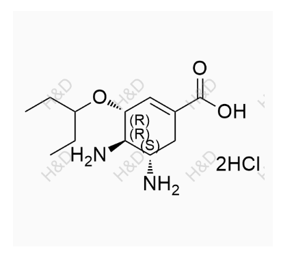 奥司他韦杂质26(双盐酸盐),Oseltamivir Impurity 26(Dihydrochloride)