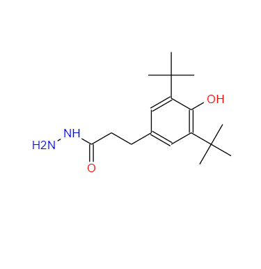 3-(3,5-二叔丁基-4-羟基苯基)丙酰肼,3-(3,5-di-tert-butyl-4-hydroxyphenyl)propionohydrazide