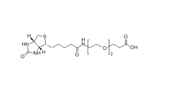 生物素-二聚乙二醇-羧乙基,Biotin-PEG2-COOH
