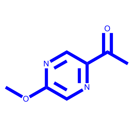 5-甲氧基吡嗪-2-乙酮,Ethanone, 1-(5-methoxypyrazinyl)- (9CI)