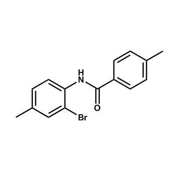 N-(2-溴-4-甲基苯基)-4-甲基苯甲酰胺,N-(2-Bromo-4-methylphenyl)-4-methylbenzamide